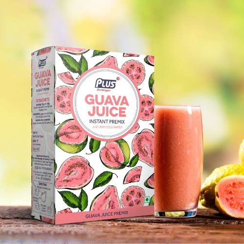 Plus Instant Red Guava Juice