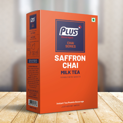 Plus Instant Tea Saffron
